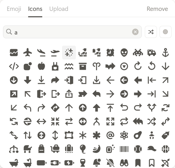 Tiptap Icons preview